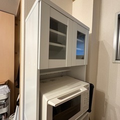 LOWYA 食器棚＋ニトリゴミ箱　〜6/28までの画像
