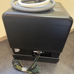 VIBMI 食洗機 卓上型 工事不要 1-3人用 食器洗い乾燥機 コンパクト 小型 タンク式 食洗器 本体ABS、PP ブラックの画像