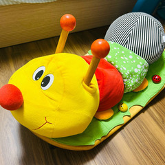 ワンダーワールド　いもむしくん木馬　ロッキングケーター　ボーネル...