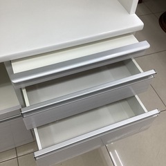 松田家具 レンジボード 2枚扉スライドの画像