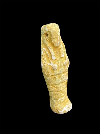 リアル ファイアンス製ウシャブティ古代エジプト ファラオ古代ミイラ その他