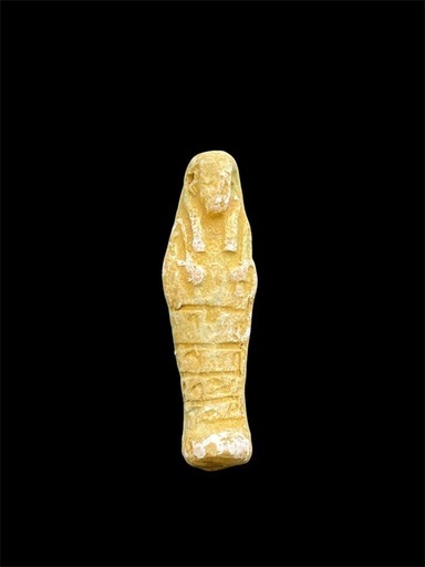 ファイアンス製　ウシャブティ　古代エジプト　ファラオ　古代　ミイラ ファイアンス製ウシャブティ古代エジプト ファラオ古代ミイラ