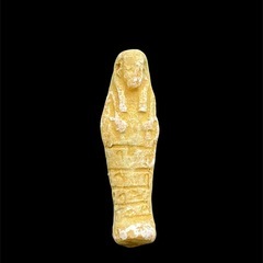 ファイアンス製 ウシャブティ古代エジプトファラオ古代ミイラ