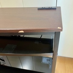 テレビ台コンセント付き　棚　カウンターの画像