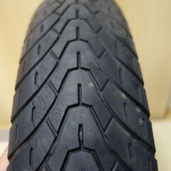バイク用　フロントタイヤ　中古品　100/90-19の画像