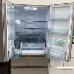 【6ヶ月保証】6ドア冷蔵庫 HITACHI R-XG4800Hの画像