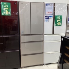 【6ヶ月保証】6ドア冷蔵庫 HITACHI R-XG4800H