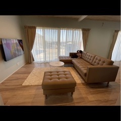 IKEA  3人がけソファ　ランズクローナ