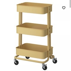 【限定色】ベージュイエローが可愛いIKEAトロリー