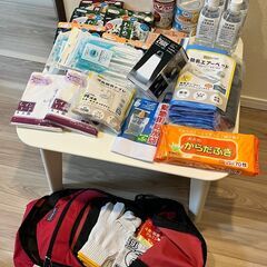 防災グッズ 2人用 68点の画像