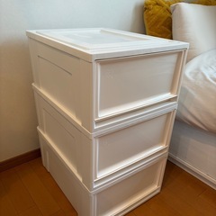 スタイリッシュな収納力！クロゼット用アイリスオーヤマ収納ケースの画像