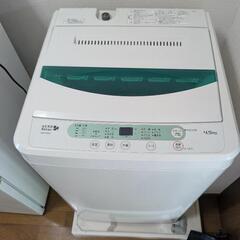 2019年製　YAMADA 洗濯機　4.5kg YWM-T45A1