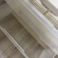 決まりました。プラスチックラック2段 の画像