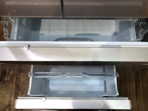 MITSUBISHI 三菱 6ドア冷蔵庫 MR-WX47C-F 2017年製