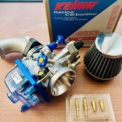 新品未使用　125cc遠心クラッチエンジン　カブモンキーゴリラDAXシャリー１２V　pwk28レーシングキャブレターの画像