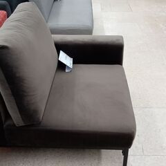 ★リユースのサカイ高崎店★TJ11988  ２人掛けソファー グレー H60×D81×W162 クリーニング済みの画像