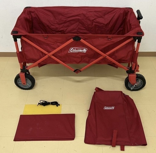♦️売約済♦️Coleman コールマン ♦️アウトドアワゴン キャリーカート 折り畳み式