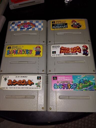 格安❗6本セット❗スーパーファミコンソフト♪星のカービィ