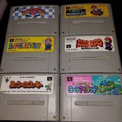 格安❗６本セット❗スーパーファミコンソフト♪星のカービィ、マリオ...