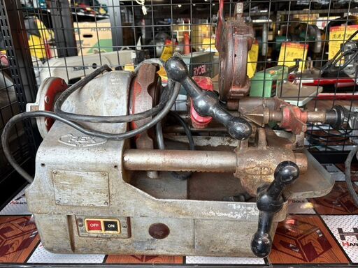 【中古】レッキス REX 型番不明 ねじ切り機【ハンズクラフト佐賀】