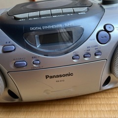 再度募集　PanasonicのCDラジカセ、RX-Ｄ12の画像