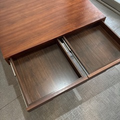 大塚家具　ウッド×アイアンテーブルの画像