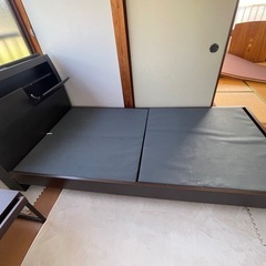 マットレスつき シングルベッド