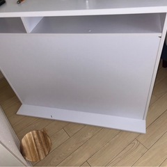 ホワイト　カウンター　美品の画像