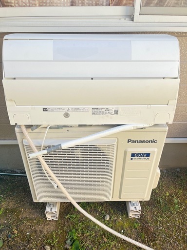 2022年製　Panasonic エオリア　インバーター冷暖房除湿タイプ　ルームエアコン CS-XS362D-W