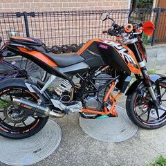 KTM DUKE 200 125cc以上交換可  自賠9年10月...