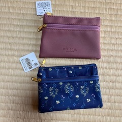 【新品タグ付き】小物ポーチ2個セット
