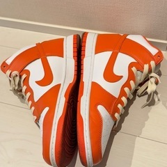 Nike Dunk Hi Orange Blaze 28cmの画像