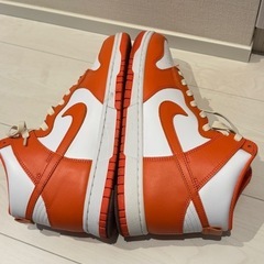 Nike Dunk Hi Orange Blaze 28cmの画像