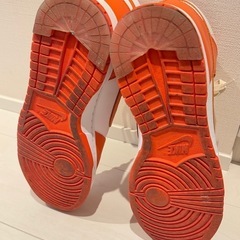 Nike Dunk Hi Orange Blaze 28cmの画像