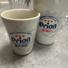 ORIONビール　ビアマグカップ　素焼き