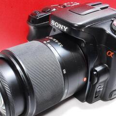 ☆これで一眼レフ デビュー☆SONY α 100 レンズキット☆おまけ付き☆