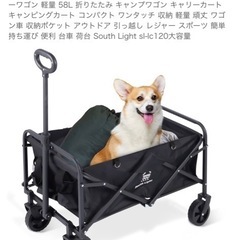 近隣で使わない　キャリーワゴン　アウトドアワゴンありますか…