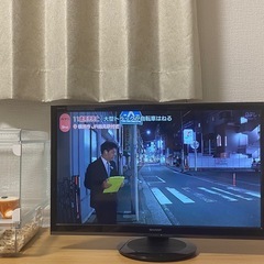 SHARP 24インチ　液晶テレビの画像