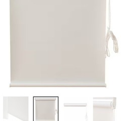 【美品】ニトリ ロールカーテン 165X220 3本の画像