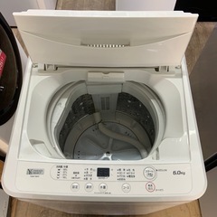 2021年製　ヤマダ　6K 洗濯機　YWM-T60H1の画像