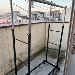ベランダに置く物干し