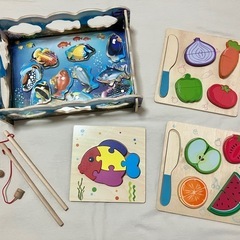 木のおもちゃセット