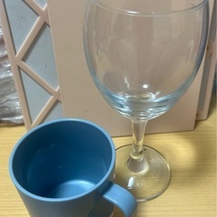 コップ、　ガラスコップ