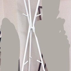 【無償でお譲りします】IKEA ハンガーラックの画像