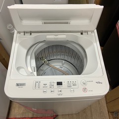 2023年製　ヤマダ　4.5K 洗濯機　YWM-T45H1の画像