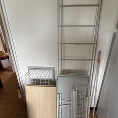 【差し上げます】スチームシェルフ（レンジ台）