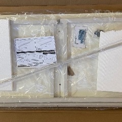 【新品未使用未組み立て品】サンワダイレクト  シンプルデスク　パ...