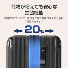 新品未使用未開封品です‼️スーツケース 旅行 お泊まり 出張 ダンボールに入ったまま。黒 機内持ち込みサイズ Ｓ の画像
