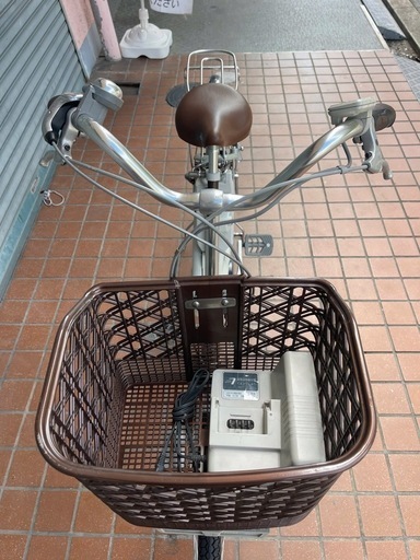 【大阪市内発送無料】パナソニック電動アシスト自転車　バッテリー13.2Ah