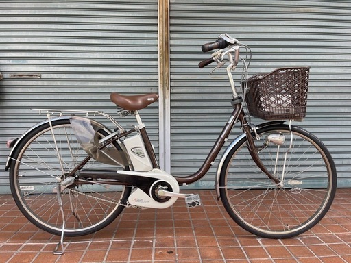 直送商品 大阪市内発送無料】パナソニック電動アシスト自転車バッテリー 自転車本体